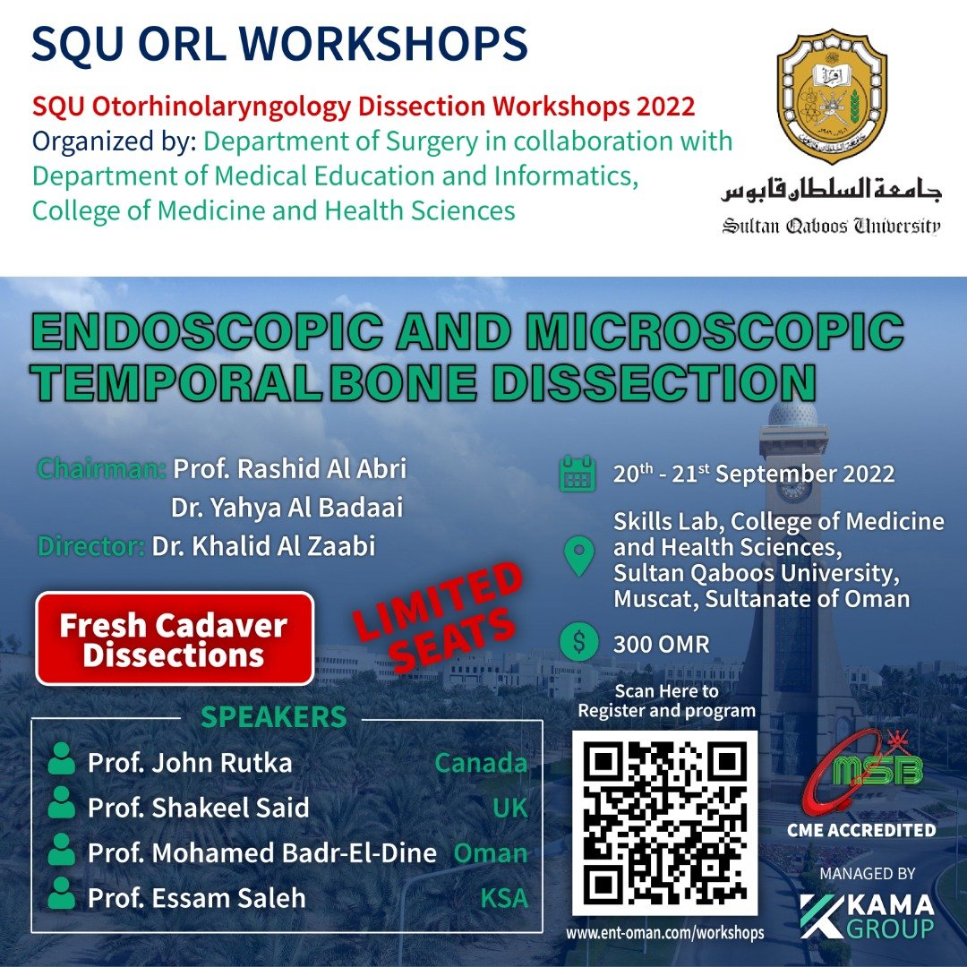 Endoscopic & Microscopic Temporal Bone Dissection workshop